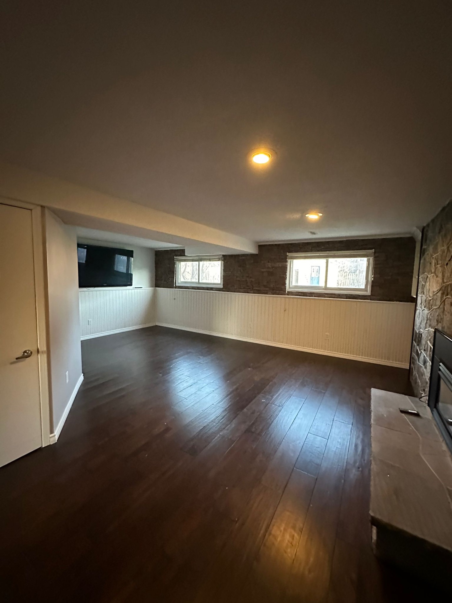 Spacious bright  private room in basement